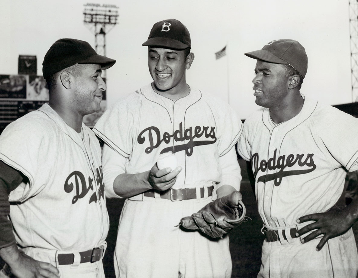 Roy-Campanella-Don-Newcombe-Jackie-Robinson