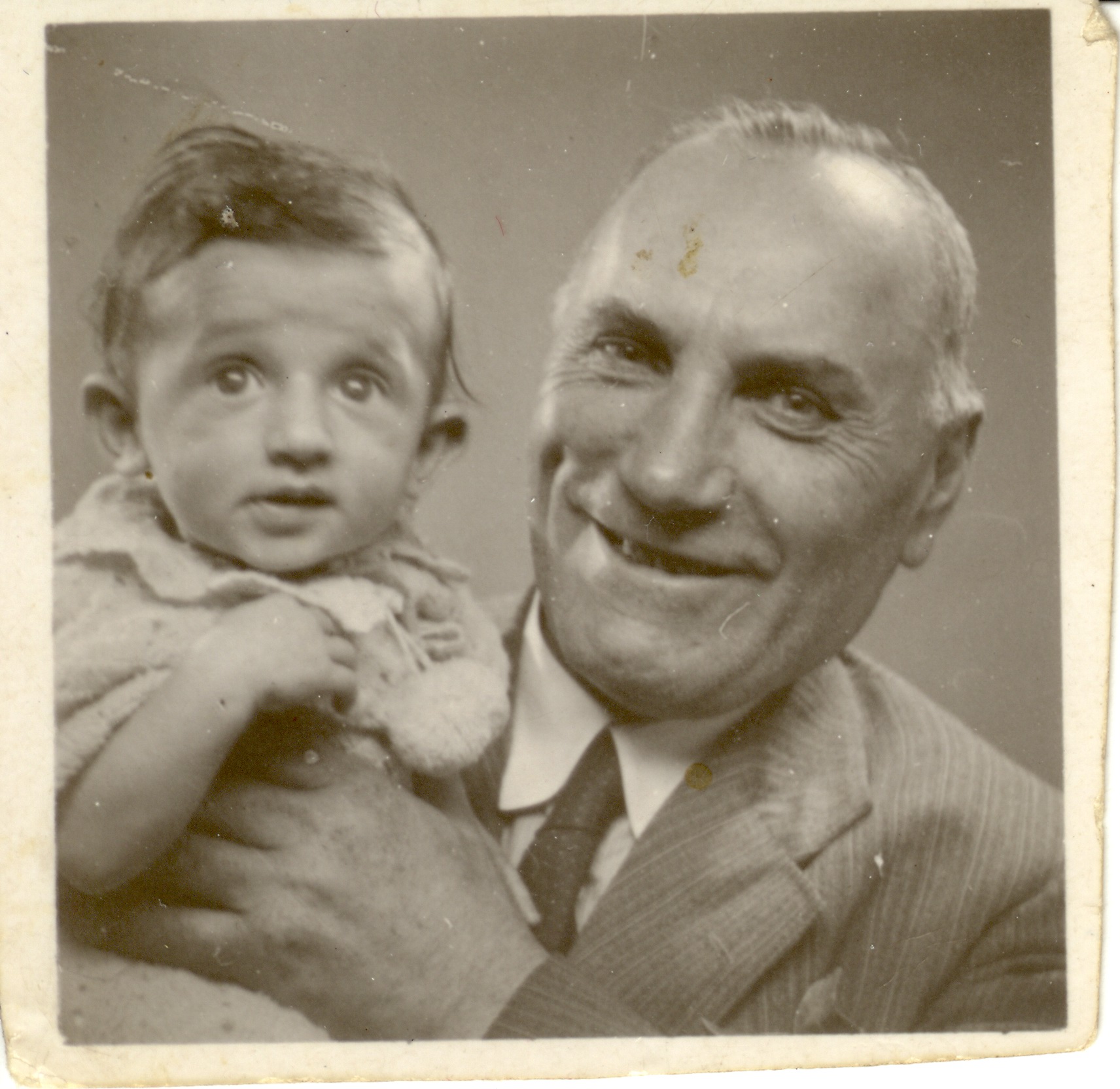 dad with grandfather david rosenthal front