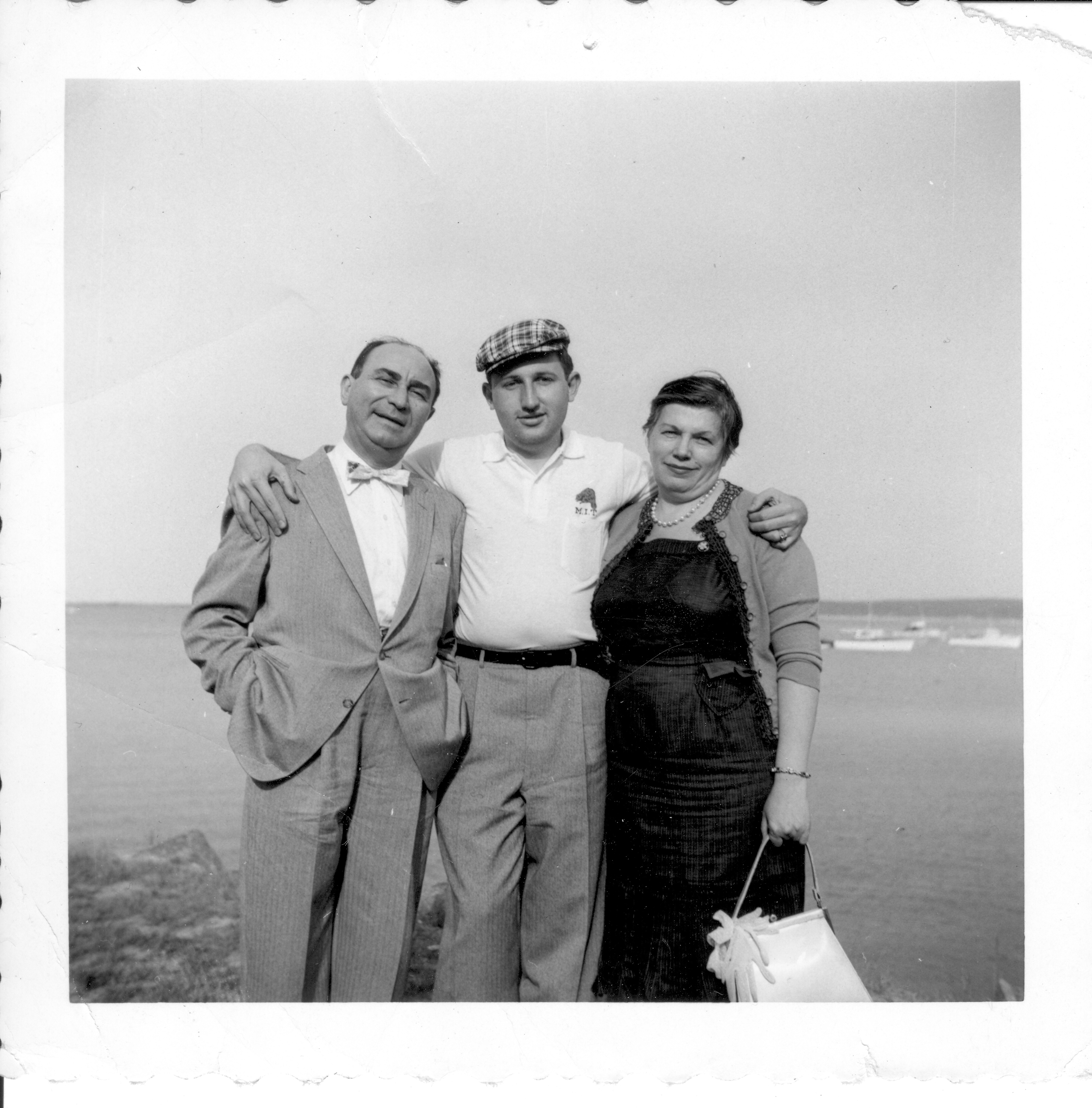 dad with parents
