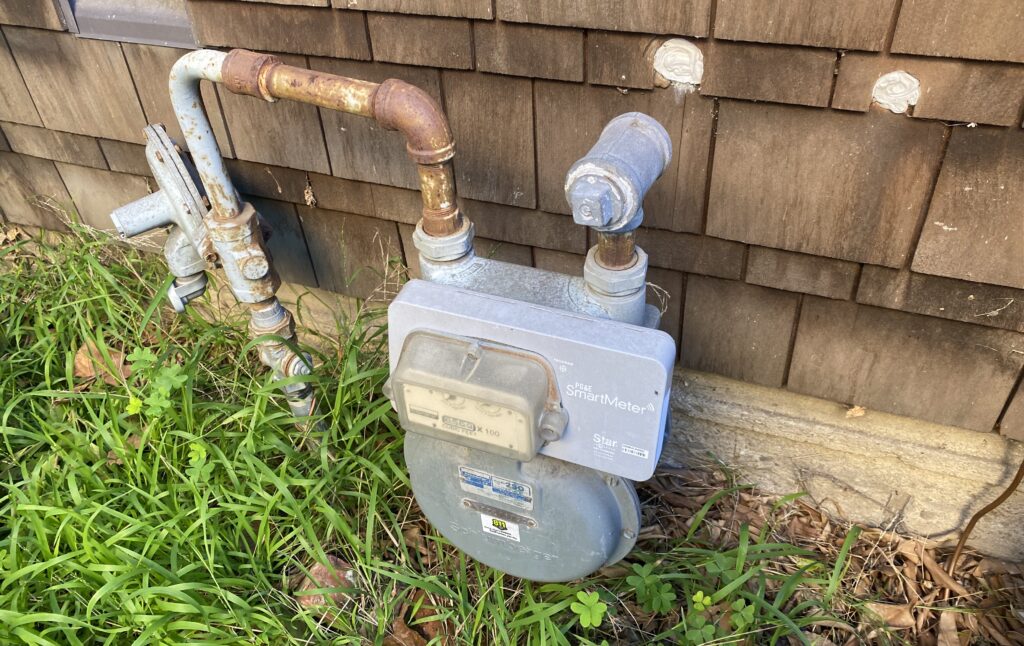 Getting rid of methane gas is great, meter is now ready to be removed.
